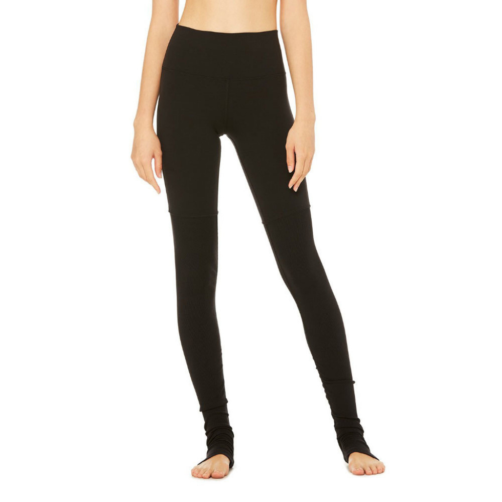 Alo Goddess Legging Black/Black Size XS